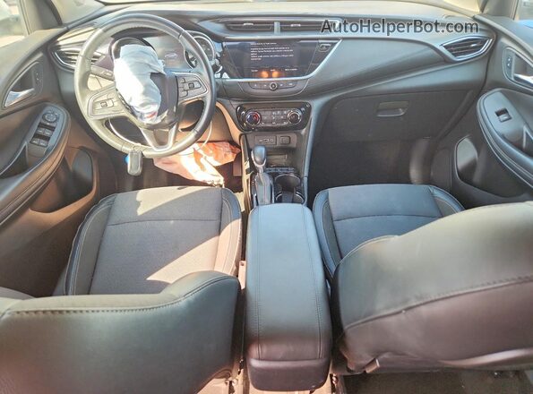 KL4MMBS24MB141593 2021 BUICK ENCORE White Dashboard view