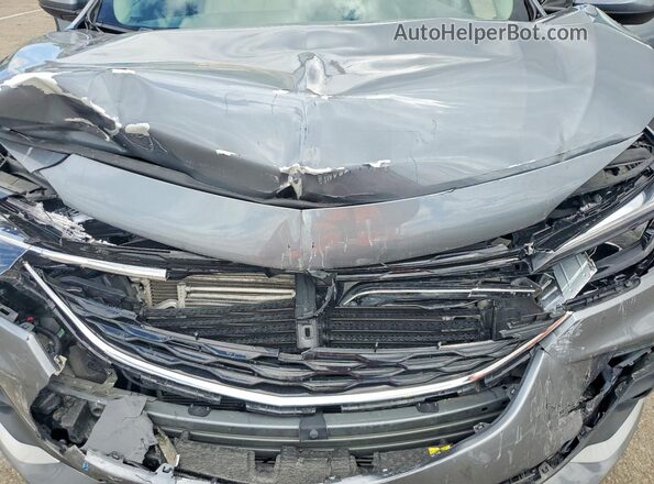 KL4MMBS24NB111589 2022 BUICK ENCORE Gray ძრავის განყოფილების ხედი
