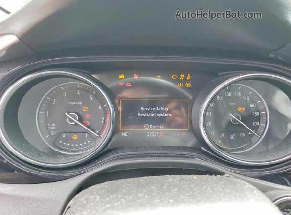 KL4MMBS25MB049845 2021 BUICK ENCORE Black Instrument cluster view