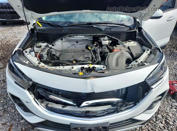 KL4MMBS25MB087382 2021 BUICK ENCORE Белый Вид задней части салона