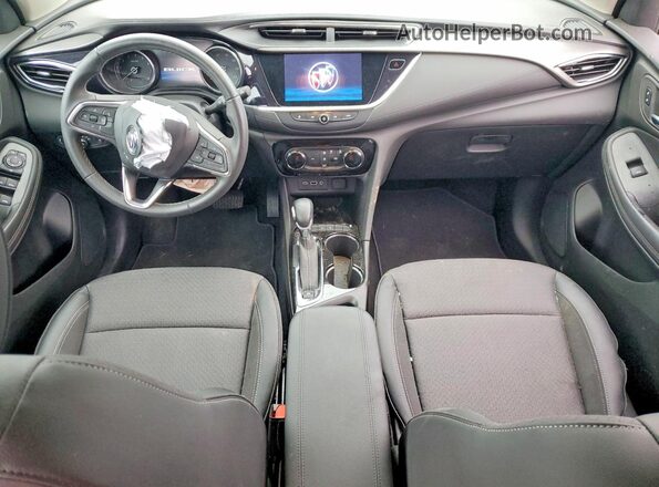 KL4MMBS25NB093054 2022 BUICK ENCORE Белый Вид панели приборов