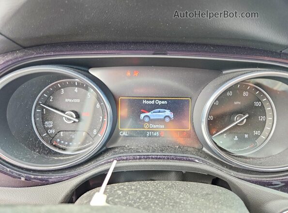 KL4MMBS25NB093054 2022 BUICK ENCORE Белый Вид щитка приборов