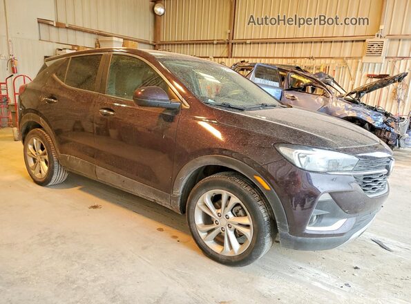 KL4MMBS26MB072440 2021 BUICK ENCORE Темно-бордовый Передняя правая четверть