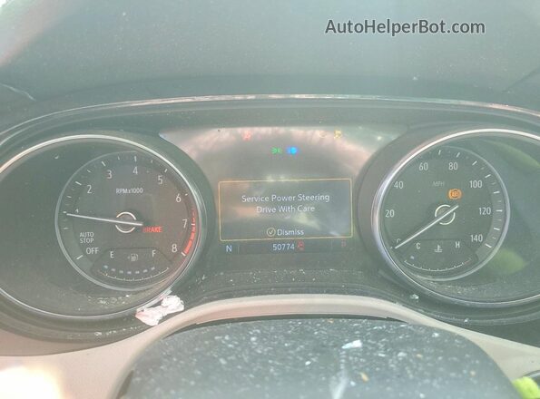 KL4MMBS26PB158612 2023 BUICK ENCORE Silver Instrument cluster view