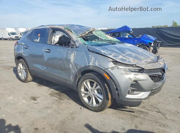 KL4MMBS26PB158612 2023 BUICK ENCORE Silver Front right