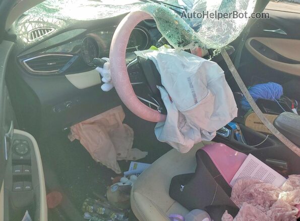 KL4MMBS26PB158612 2023 BUICK ENCORE Silver Dashboard view