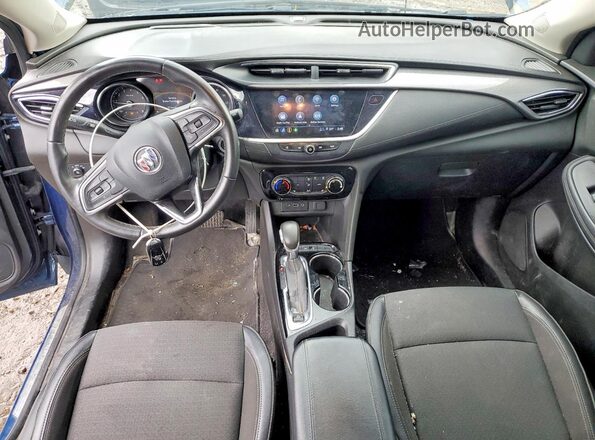 KL4MMBS29MB053154 2021 BUICK ENCORE Blue Dashboard view