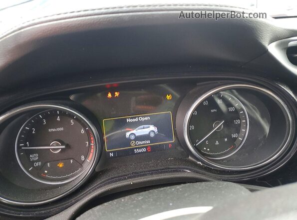 KL4MMBS29MB053154 2021 BUICK ENCORE Blue Instrument cluster view