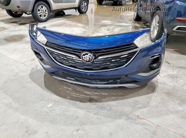 KL4MMBS2XLB122805 2020 BUICK ENCORE Blue Вид наклейки з VIN-кодом
