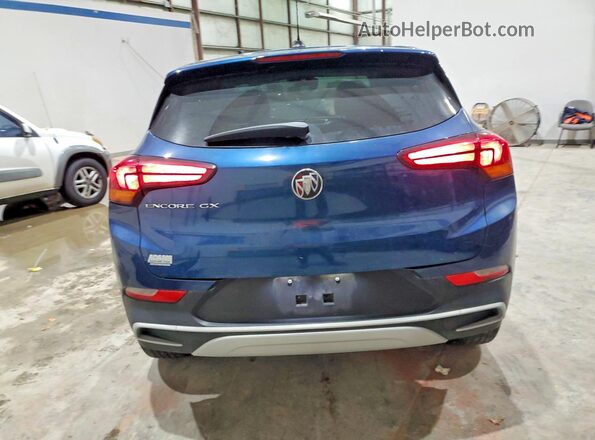 KL4MMBS2XLB122805 2020 BUICK ENCORE Blue Вид ззаду