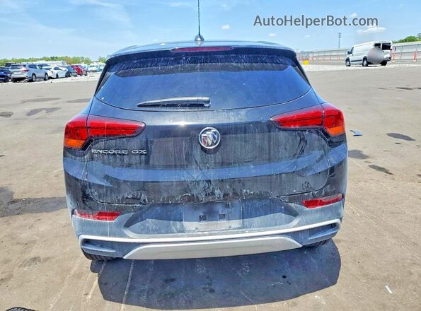 KL4MMBS2XNB100595 2022 BUICK ENCORE Black Հետևի տեսք