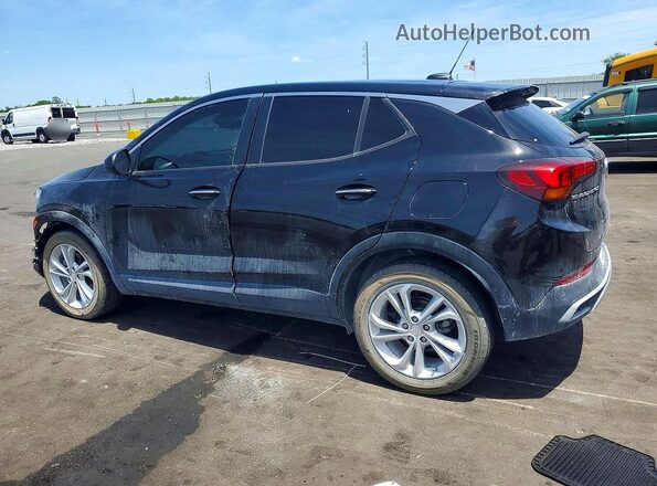 KL4MMBS2XNB100595 2022 BUICK ENCORE Black Հետևի ձախ