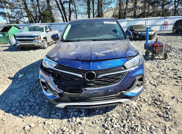 KL4MMBS2XNB141101 2022 BUICK ENCORE Синий Вид спереди
