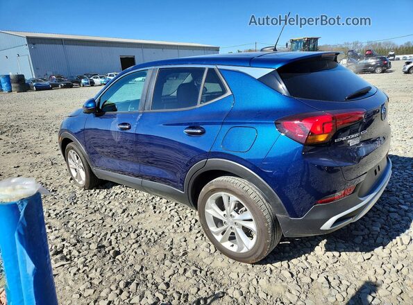 KL4MMBS2XNB141101 2022 BUICK ENCORE Синий Задняя левая четверть