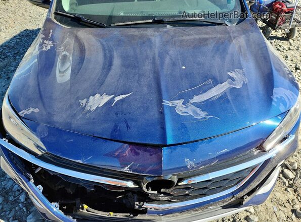 KL4MMBS2XNB141101 2022 BUICK ENCORE Синий Вид подкапотного пространства