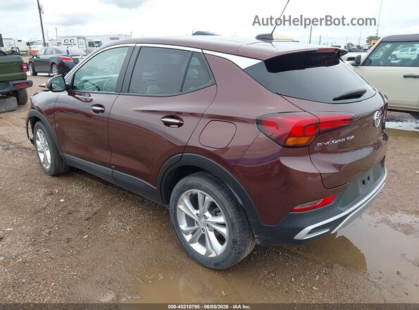 KL4MMBS2XPB100406 2023 BUICK ENCORE Maroon უკანა მარცხენა