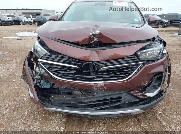 KL4MMBS2XPB100406 2023 BUICK ENCORE Maroon წინა ხედი