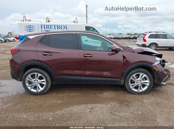 KL4MMBS2XPB100406 2023 BUICK ENCORE Maroon სალონის 360-გრადუსიანი ხედი