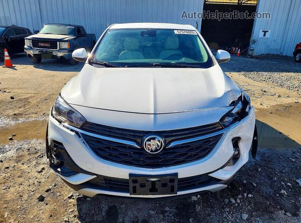KL4MMCSL1MB134518 2021 BUICK ENCORE White Front view