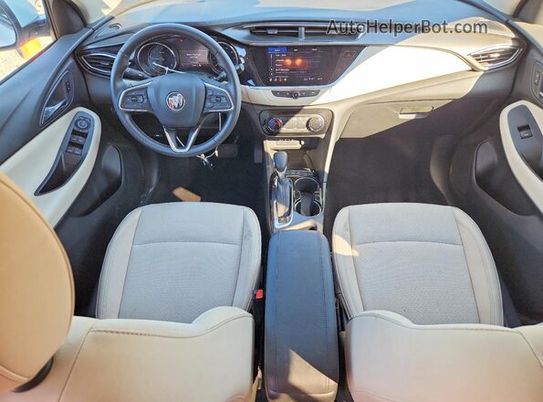 KL4MMCSL1MB134518 2021 BUICK ENCORE White Dashboard view