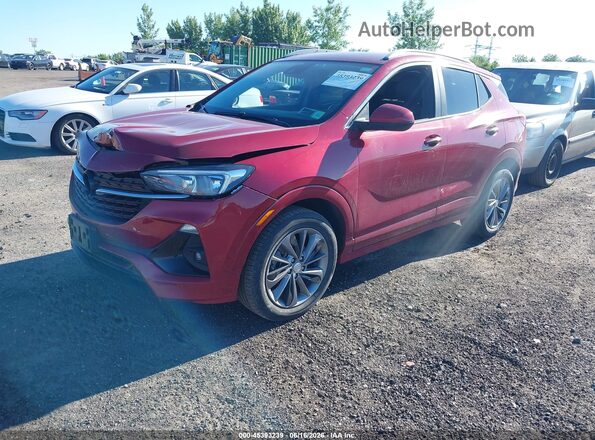 KL4MMCSL2MB048795 2021 BUICK ENCORE Red Front left