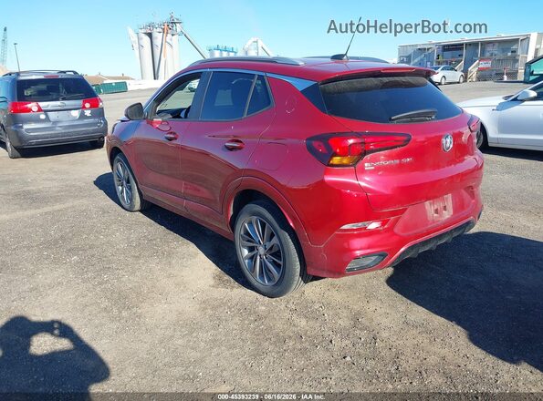 KL4MMCSL2MB048795 2021 BUICK ENCORE Red Rear left