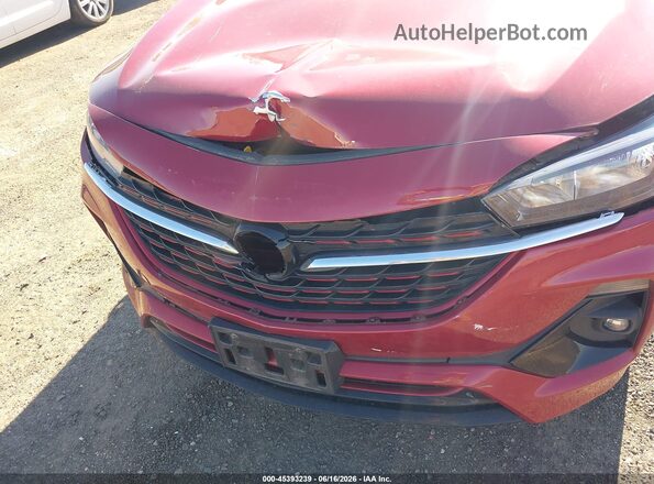 KL4MMCSL2MB048795 2021 BUICK ENCORE Red Front view