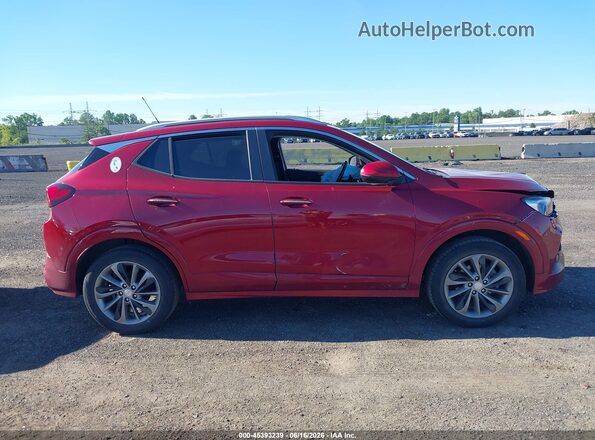 KL4MMCSL2MB048795 2021 BUICK ENCORE Red Rear interior view