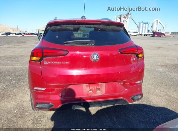 KL4MMCSL2MB048795 2021 BUICK ENCORE Red 