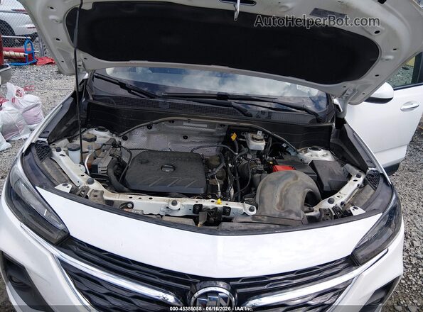 KL4MMCSL3NB080544 2022 BUICK ENCORE White უკანა ხედი