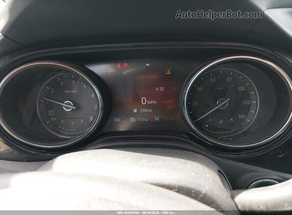 KL4MMCSL3NB080544 2022 BUICK ENCORE White უკანა სავარძლების ხედი