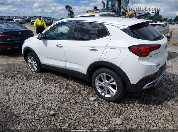 KL4MMCSL3NB080544 2022 BUICK ENCORE White უკანა მარცხენა