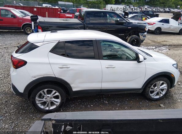 KL4MMCSL3NB080544 2022 BUICK ENCORE White უკანა სალონის ხედი