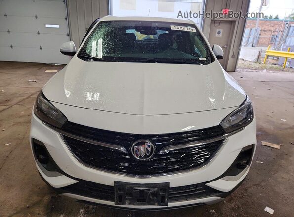 KL4MMCSL4NB083890 2022 BUICK ENCORE White Vista frontal