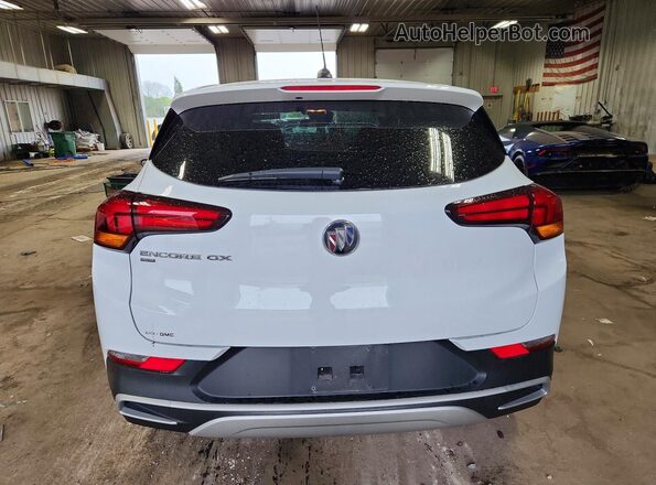 KL4MMCSL4NB083890 2022 BUICK ENCORE White Vista trasera