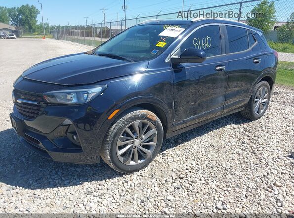 KL4MMCSL5LB106526 2020 BUICK ENCORE Blue Передня ліва чверть