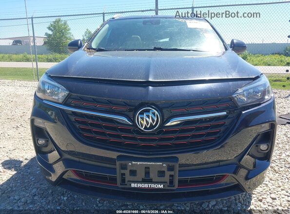 KL4MMCSL5LB106526 2020 BUICK ENCORE Blue Вид щитка приладів