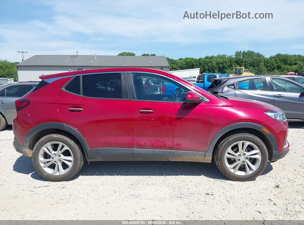 KL4MMCSL6LB117194 2020 BUICK ENCORE Maroon Вид задньої частини салону