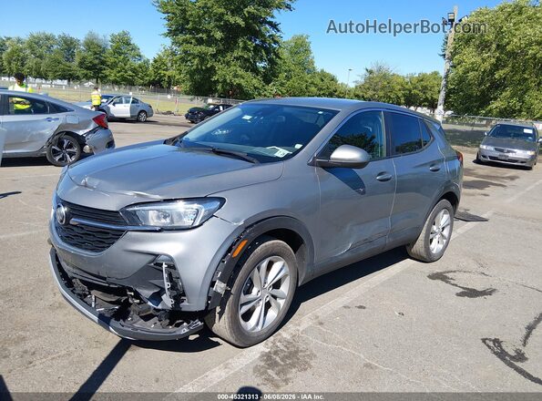 KL4MMCSL8PB160554 2023 BUICK ENCORE Gray Առջևի ձախ երեք քառորդ տեսարան