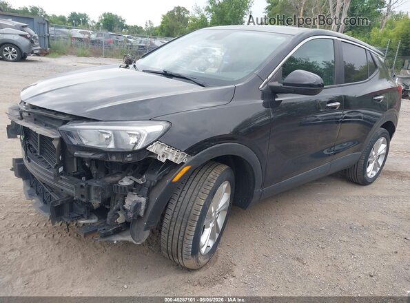 KL4MMCSL9LB102334 2020 BUICK ENCORE Black Առջևի ձախ երեք քառորդ տեսարան