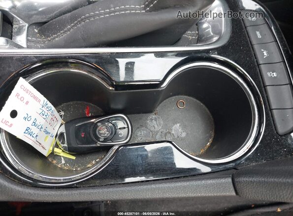 KL4MMCSL9LB102334 2020 BUICK ENCORE Black Առջևի վահանակի տեսք