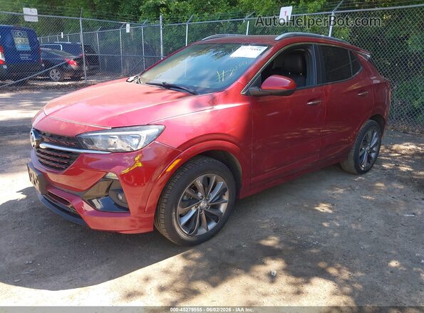 KL4MMCSLXMB093886 2021 BUICK ENCORE Red Передня ліва чверть