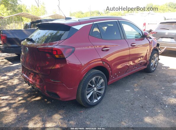 KL4MMCSLXMB093886 2021 BUICK ENCORE Red Задня права чверть