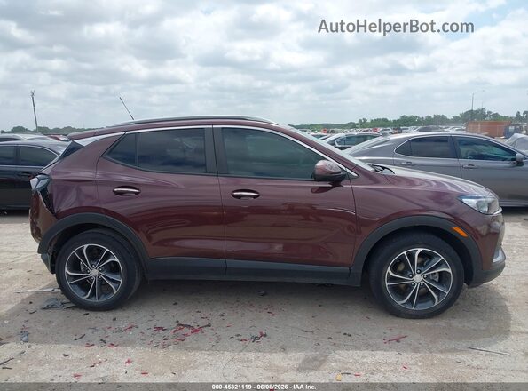 KL4MMDS20NB140261 2022 BUICK ENCORE Brown Widok wnętrza z tyłu