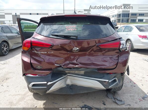 KL4MMDS20NB140261 2022 BUICK ENCORE Brown 