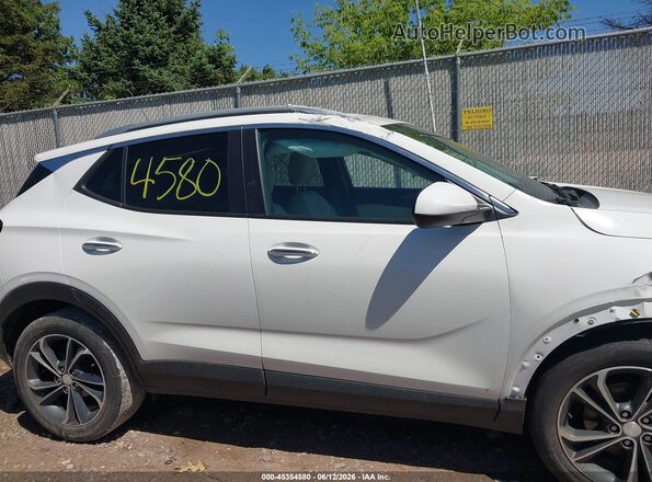 KL4MMDS22NB140939 2022 BUICK ENCORE White Սալոնի 360 աստիճան տեսք