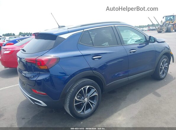 KL4MMDS22PB009268 2023 BUICK ENCORE Blue Trasero derecho