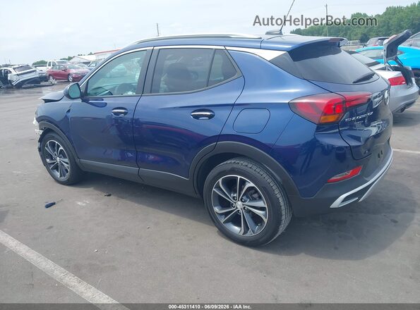 KL4MMDS22PB009268 2023 BUICK ENCORE Blue Trasero izquierdo