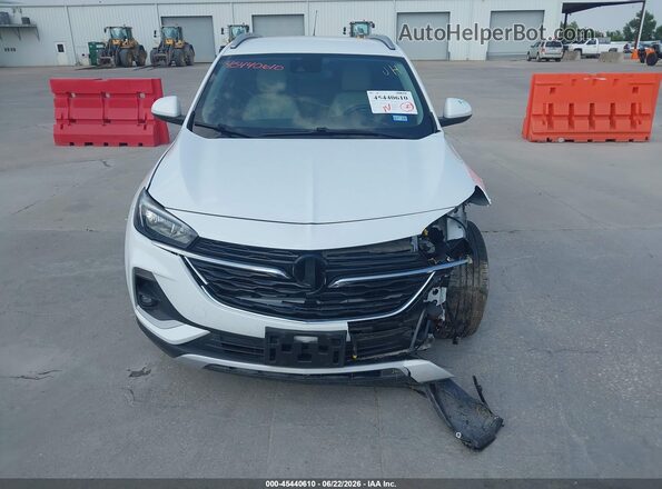 KL4MMDS24PB027187 2023 BUICK ENCORE White Widok zestawu wskaźników