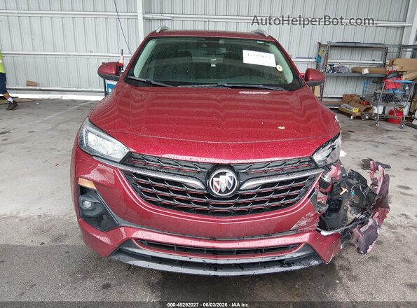 KL4MMDS26PB083972 2023 BUICK ENCORE Red Սարքավորումների վահանակի տեսք